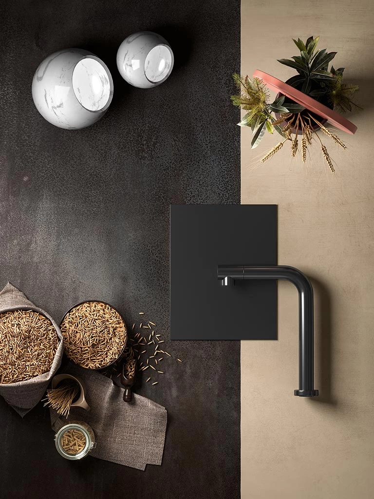 Atlas Plan Blaze Iron 12mm Porselen Tezgah