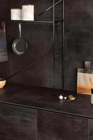 Atlas Plan Blaze Iron 12mm Porselen Tezgah