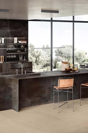 Atlas Plan Blaze Iron 12mm Porselen Tezgah