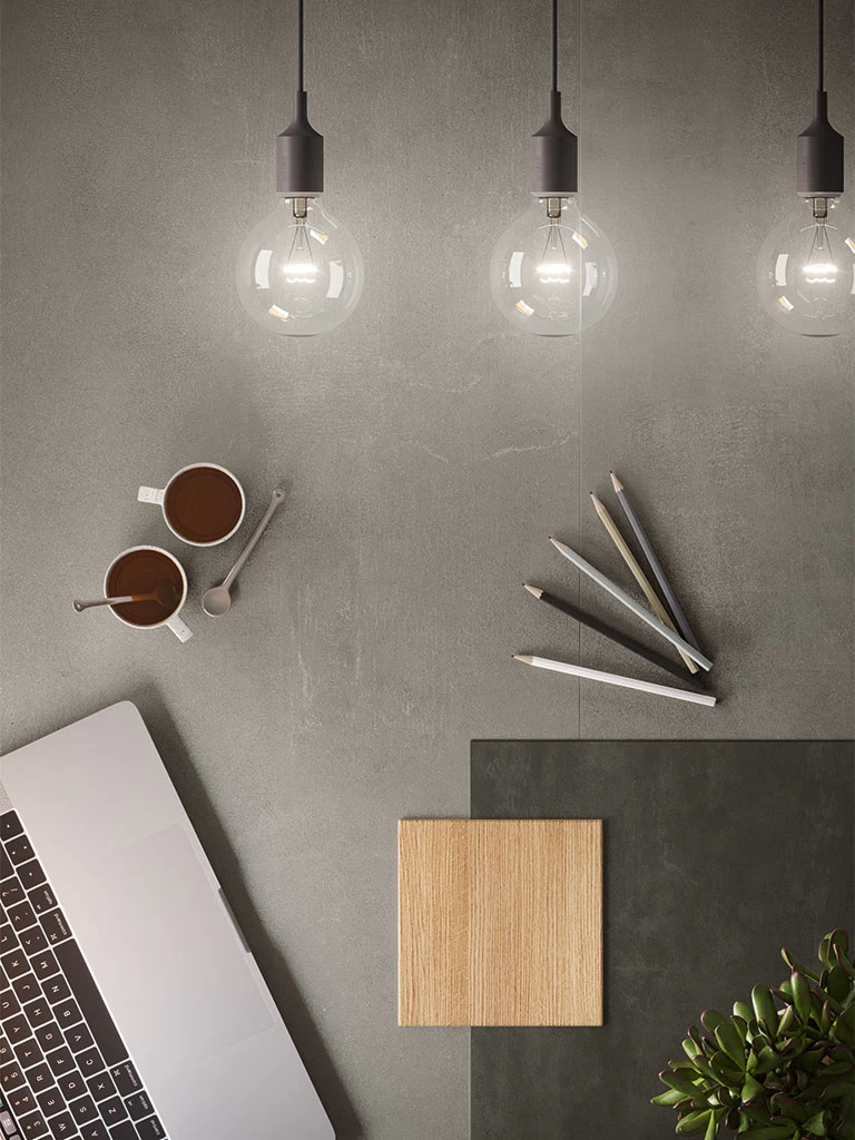 Atlas Plan Boost Grey 12mm Porselen Tezgah