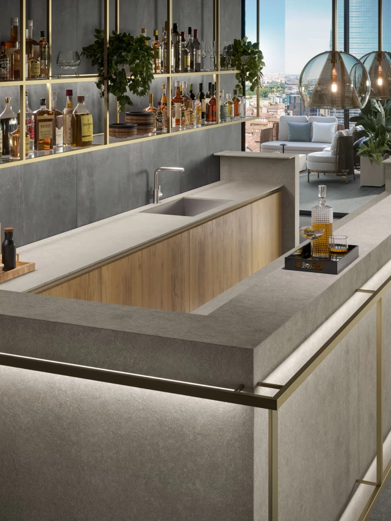 Atlas Plan Boost Mineral Grey 12mm Porselen Tezgah