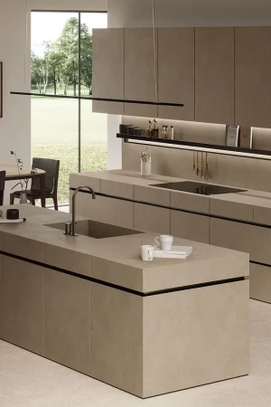 Atlas Plan Boost Natural Ecru 12mm Porselen Tezgah