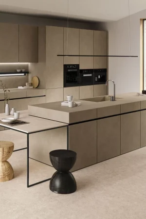 Atlas Plan Boost Natural Ecru 12mm Porselen Tezgah