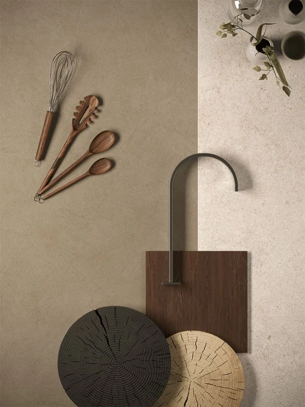 Atlas Plan Boost Natural Ecru 12mm Porselen Tezgah