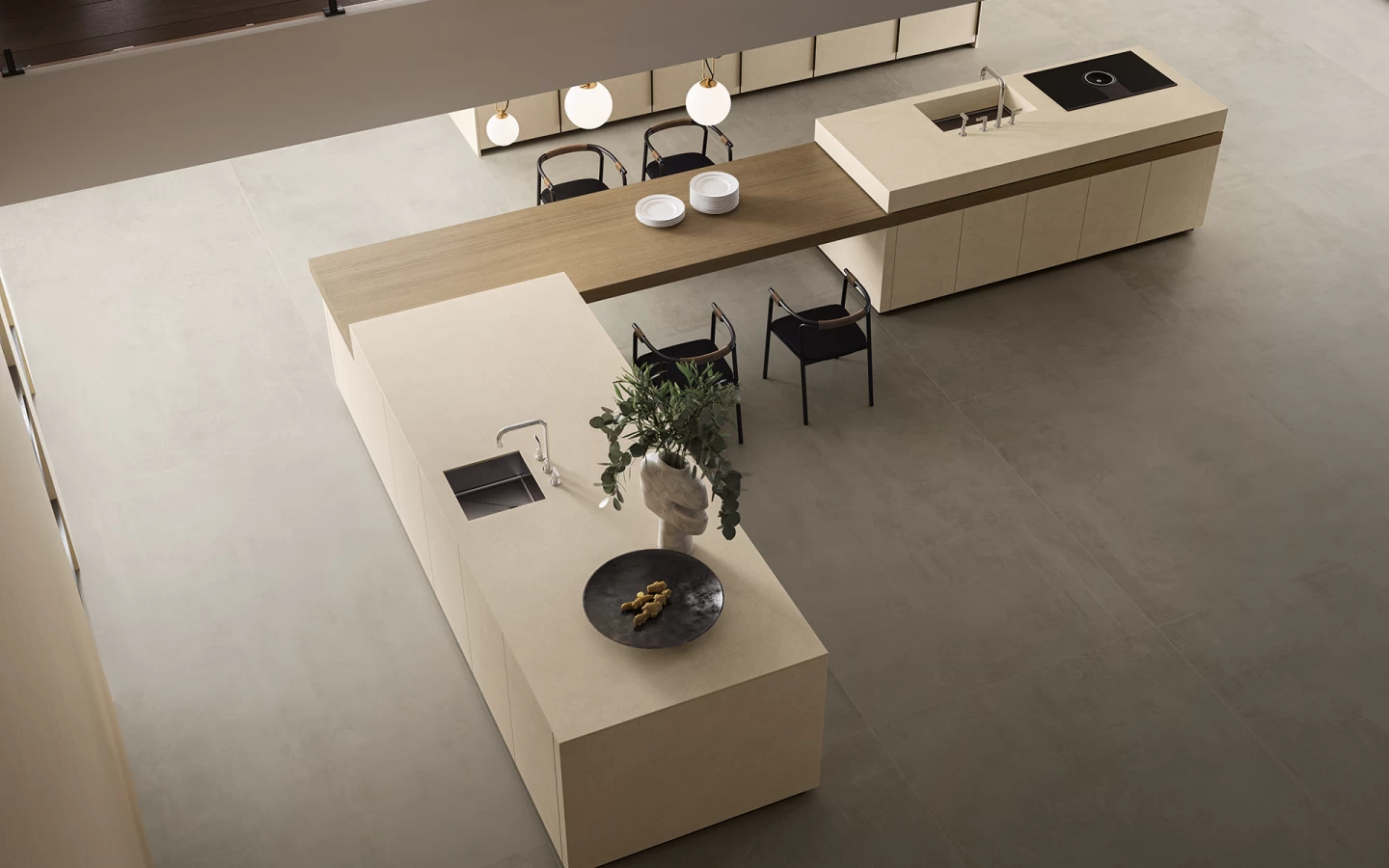 Atlas Plan Boost Natural Pro Sand 12mm Porselen Tezgah