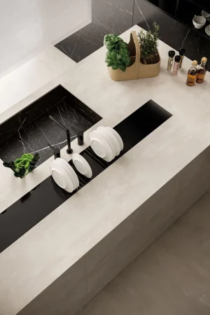 Atlas Plan Boost White 12mm Porselen Tezgah