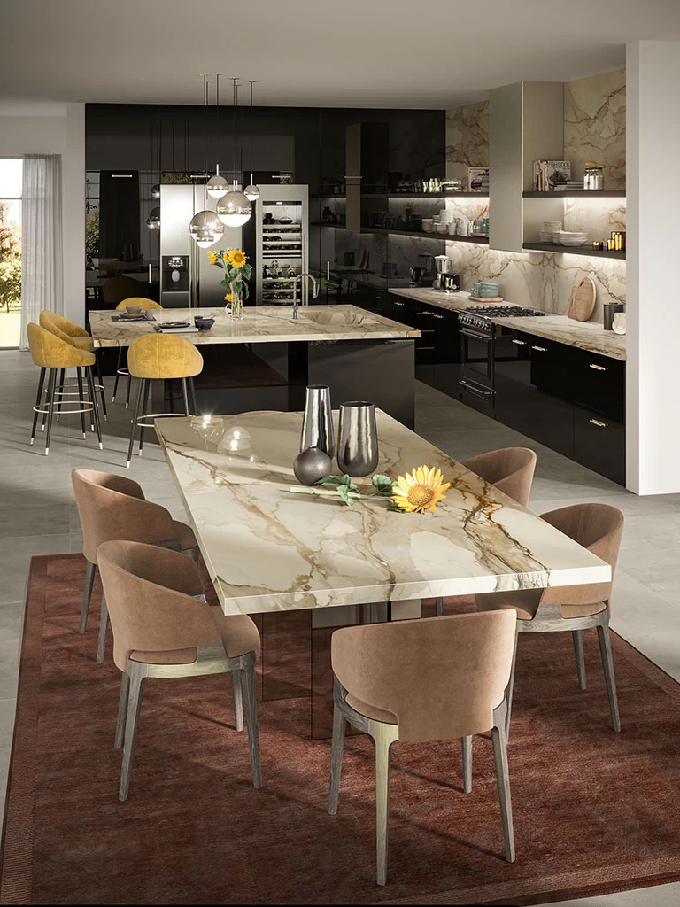 Atlas Plan Calacatta Antique 12mm Porselen Tezgah