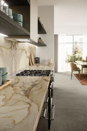 Atlas Plan Calacatta Antique 12mm Porselen Tezgah