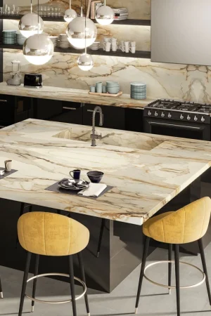 Atlas Plan Calacatta Antique 12mm Porselen Tezgah