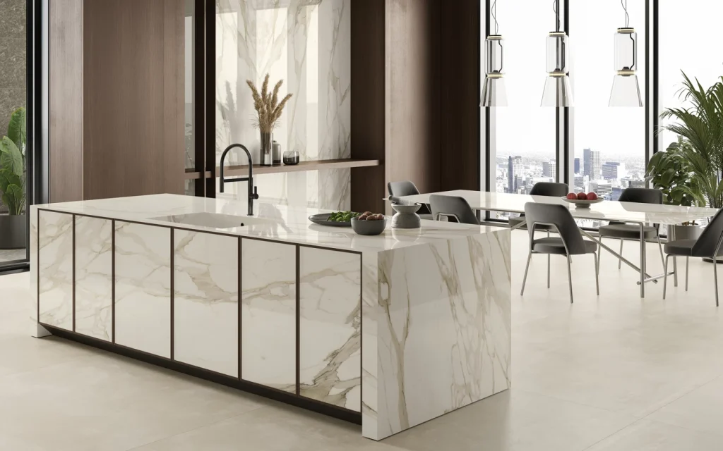 Atlas Plan Calacatta Bernini 12mm Porselen Tezgah