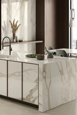Atlas Plan Calacatta Bernini 12mm Porselen Tezgah