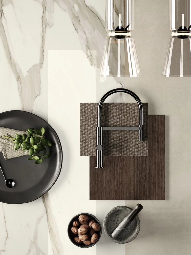 Atlas Plan Calacatta Bernini 12mm Porselen Tezgah