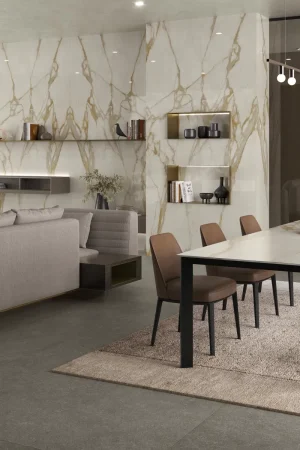 Atlas Plan Calacatta Gold 12mm Porselen Tezgah