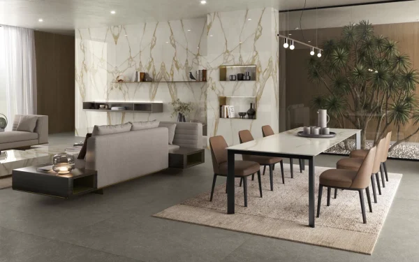 Atlas Plan Calacatta Gold 12mm Porselen Tezgah