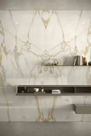 Atlas Plan Calacatta Gold 12mm Porselen Tezgah
