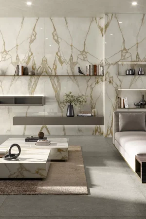 Atlas Plan Calacatta Gold 12mm Porselen Tezgah