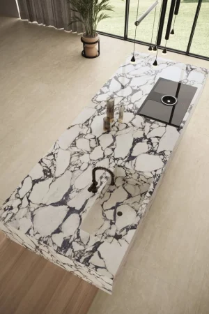 Atlas Plan Calacatta Viola 12mm Porselen Tezgah