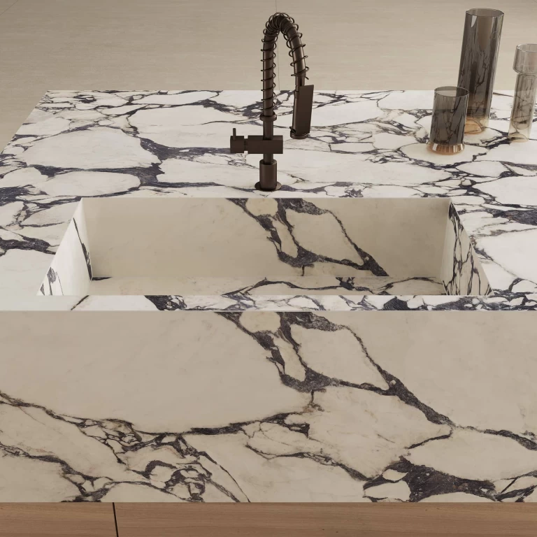 Atlas Plan Calacatta Viola 12mm Porselen Tezgah