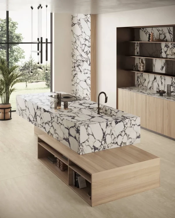 Atlas Plan Calacatta Viola 12mm Porselen Tezgah