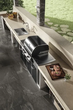 Atlas Plan Cream Prestige 12mm Porselen Tezgah