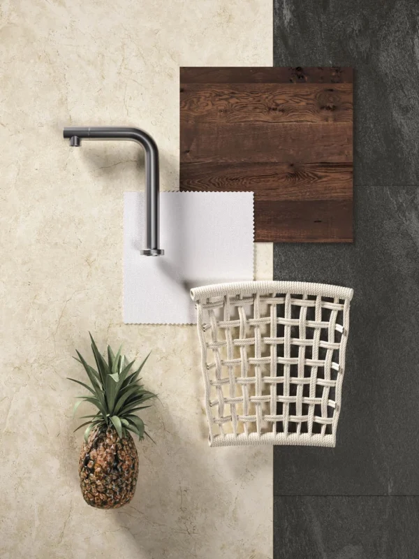 Atlas Plan Cream Prestige 12mm Porselen Tezgah