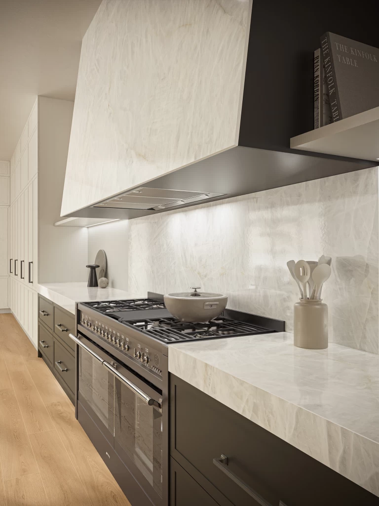 Atlas Plan Crystal White 12mm Porselen Tezgah