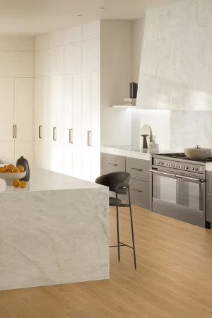 Atlas Plan Crystal White 12mm Porselen Tezgah