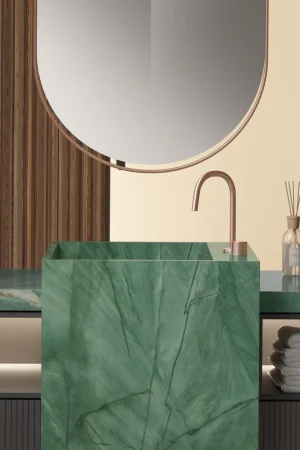 Atlas Plan Exotic Green 12mm Porselen Tezgah