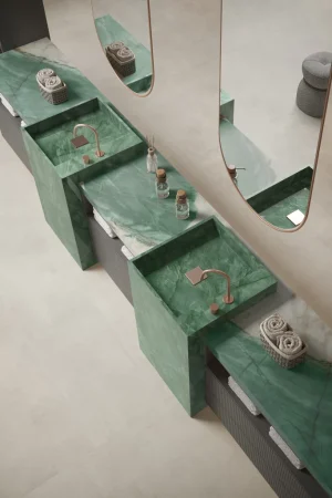 Atlas Plan Exotic Green 12mm Porselen Tezgah