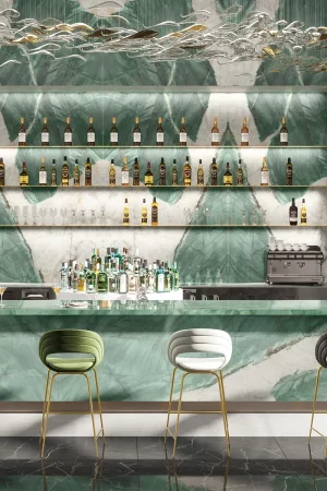 Atlas Plan Exotic Wave 12mm Porselen Tezgah