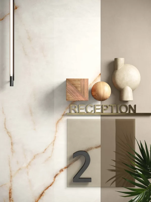 Atlas Plan Ice Crystal 12mm Porselen Tezgah