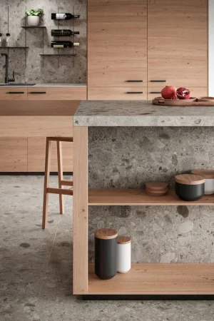 Atlas Plan Kone Mix 12mm Porselen Tezgah