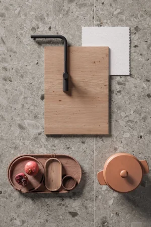 Atlas Plan Kone Mix 12mm Porselen Tezgah