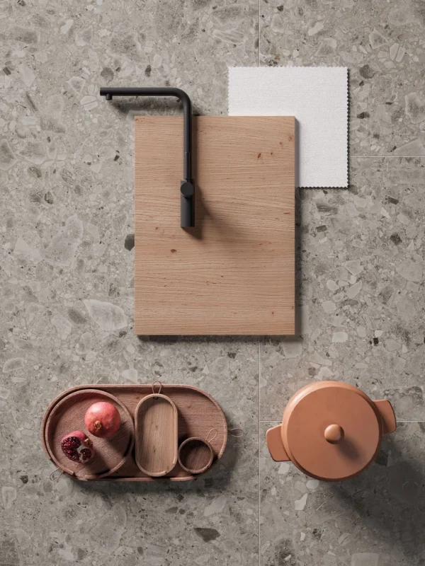 Atlas Plan Kone Mix 12mm Porselen Tezgah