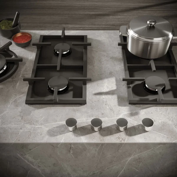 Atlas Plan Light Grey Stone 12mm Porselen Tezgah