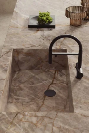 Atlas Plan Natural Roots 12mm Porselen Tezgah