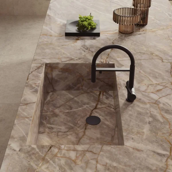 Atlas Plan Natural Roots 12mm Porselen Tezgah