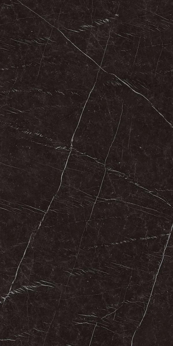 Atlas Plan Nero Marquina 12mm Porselen Tezgah