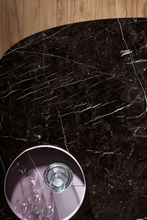 Atlas Plan Nero Marquina 12mm Porselen Tezgah