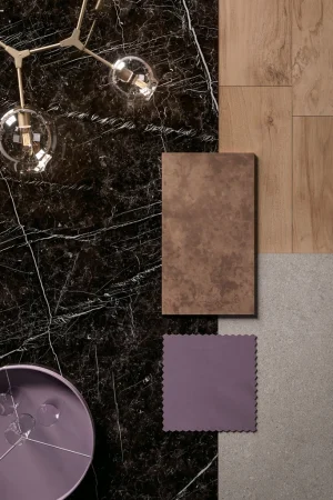 Atlas Plan Nero Marquina 12mm Porselen Tezgah