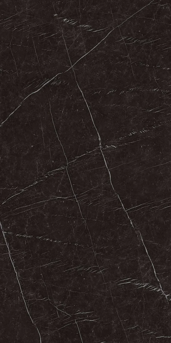 Atlas Plan Nero Marquina 12mm Porselen Tezgah