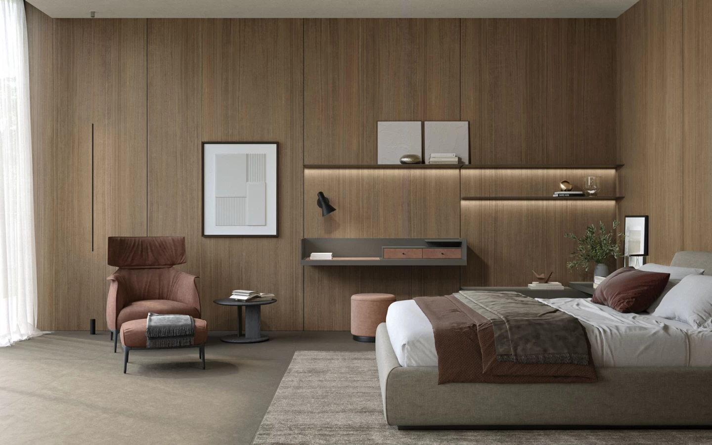 Atlas Plan Noce Canaletto 12mm Porselen Tezgah