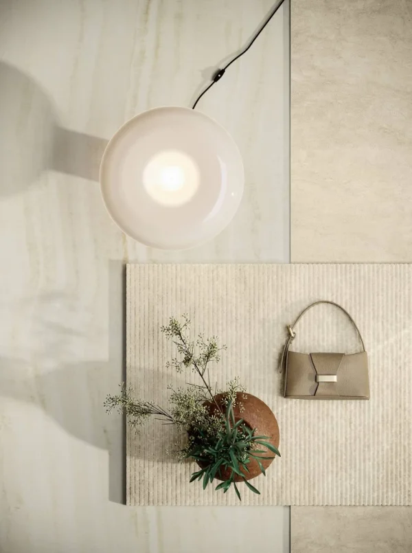 Atlas Plan Onyx Ivory 12mm Porselen Tezgah