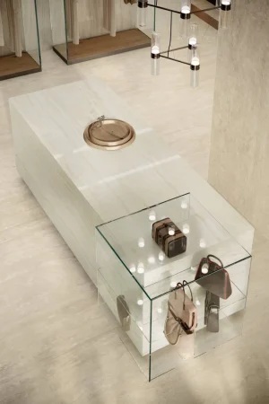 Atlas Plan Onyx Ivory 12mm Porselen Tezgah