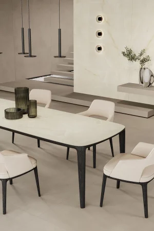 Atlas Plan Onyx White 12mm Porselen Tezgah