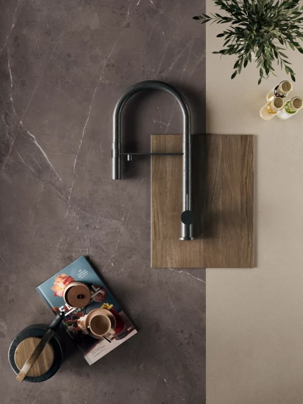 Atlas Plan Precious Brown 12mm Porselen Tezgah