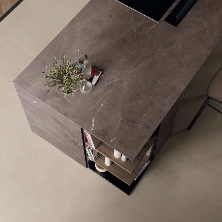 Atlas Plan Precious Brown 12mm Porselen Tezgah