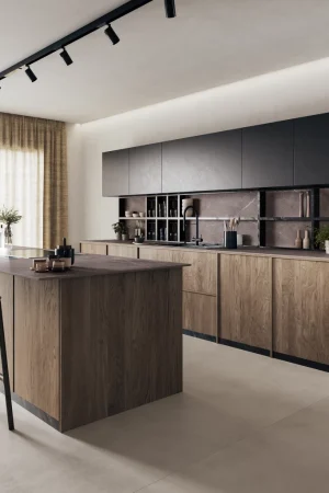 Atlas Plan Precious Brown 12mm Porselen Tezgah