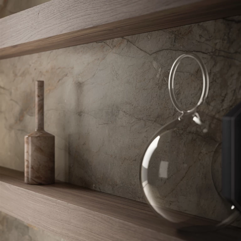 Atlas Plan Silver Root 12mm Porselen Tezgah