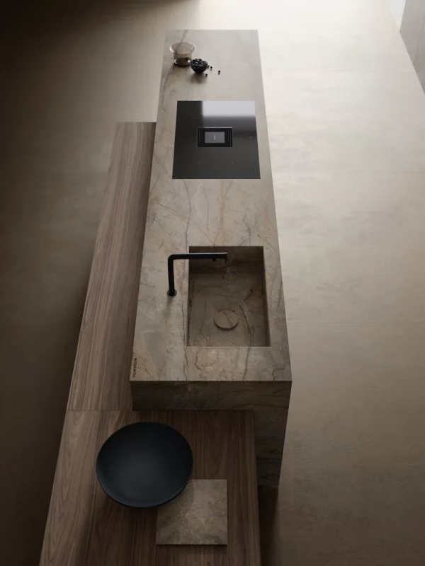 Atlas Plan Silver Root 12mm Porselen Tezgah